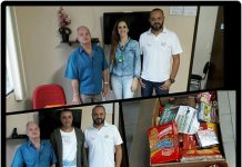 Fahe fez entrega de alimentos após I Ciclo de Estudos em Mundo Novo