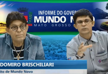 Informe do Governo de Mundo Novo recebeu o prefeito municipal Valdomiro Sobrinho