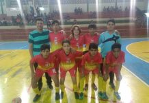 Mundo Novo jogou em Naviraí pela Copa Cidade de Futsal