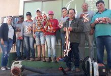 Garis e Margaridas recebem equipamento de segurança em Mundo Novo