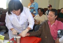 Moradores do Berneck e Itaipu foram atendidos pelo Hiperdia na terça-feira 04