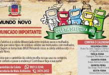 Armazenamento e transporte de Resíduos Sólidos recomeçou em Mundo Novo