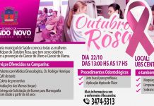 Outubro Rosa tem dia especial neste 22