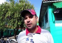 Equipe de pintura da secretaria de Infraestrutura realiza pinturas externas na Escola Municipal Carlos Chagas