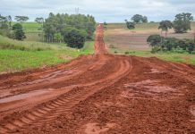 Estradas e Rodagens realiza manutenção de estradas rurais
