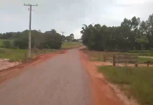 Estrada boiadeira passando pelo processo de readequação