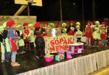 Na última sexta-feira (06) os alunos da Escola Carlos Chagas realizaram homenagem ao Dia das Mães