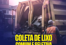 Confira a rota da Coleta de Lixo Comum e Coleta Seletiva e calendário da Limpeza