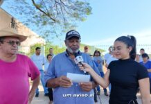 Governo de Mundo Novo deu inicio no mutirão de limpeza no bairro berneck nesta segunda-feira (17)