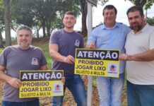 Prefeitura de Mundo Novo intensifica ações de conscientização contra o descarte irregular de lixo