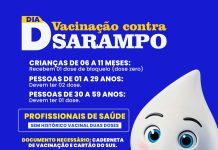 Saúde de Mundo Novo realizará dia D Vacinação contra o Sarampo