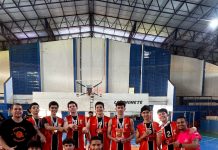 Mundo Novo foi campeão sub-16 e adulto do quadrangular de basquete, no sábado e domingo (22 e 23)