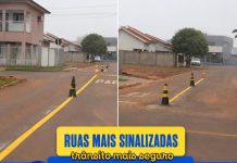 Demutran e Setor de Pinturas dão continuidade às melhorias na sinalização viária