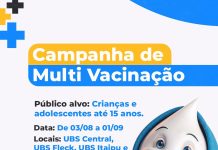 Campanha de Multivacinação inicia atendimento nas unidades de saúde