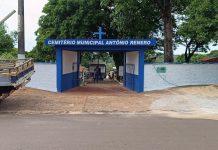 Governo de Mundo Novo inicia manutenção de pintura no Cemitério Municipal para o Dia de Finados