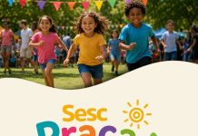 Sesc Praça Viva chega a Mundo Novo nesta sexta-feira (23) e promete resgatar brincadeiras que marcaram gerações